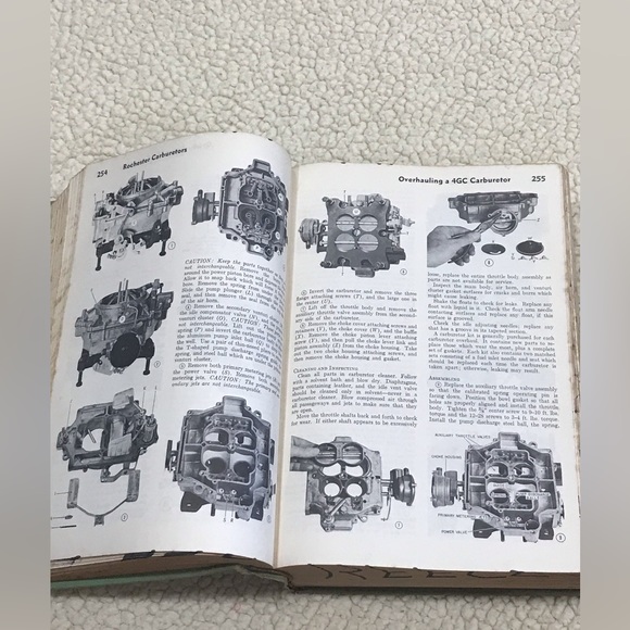 Vintage Glenn's Auto Repair Manual Every American Car 1953 to 1965 Chilton Book - Picture 9 of 16